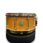 Used King Drums 6.5X14 CURLY MAPLE SNARE Natural Drum thumbnail