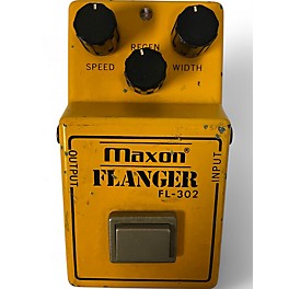 Vintage 1980s Maxon FL-302 FLANGER Effect Pedal