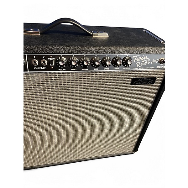 Used Fender 65 TWIN CUSTOM 15 Tube Guitar Combo Amp