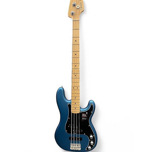 Used Fender AMERICAN PERFORMER PRESICIAN BASS Lake Placid Blue Electric Bass Guitar