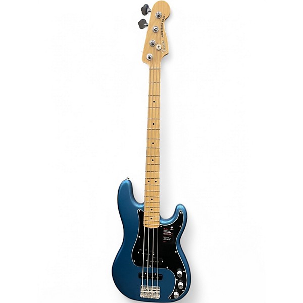 Used Fender AMERICAN PERFORMER PRESICIAN BASS Lake Placid Blue Electric Bass Guitar