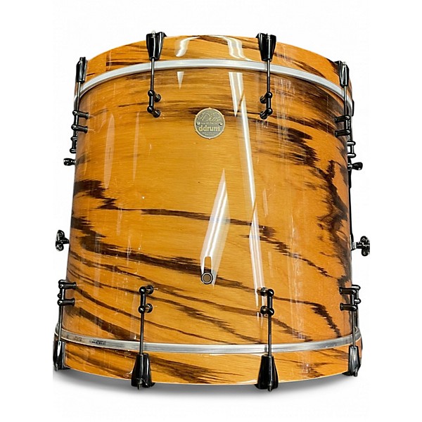 Used ddrum 5 Piece Dios Series Zebrawood Drum Kit