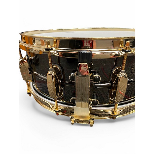 Used TAMA 5.5X14 Simon Phillips Gladiator Black Chrome Drum