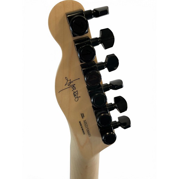 Used Fender Jim Root Signature Telecaster Alpine White Solid Body Electric Guitar
