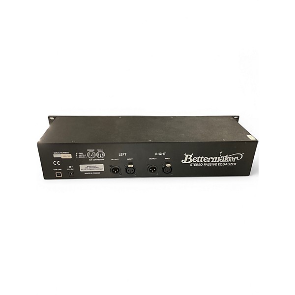 Used Bettermaker stereo passive equalizer Equalizer