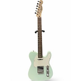 Used Squier Standard Telecaster Surf Green Solid Body Electric Guitar