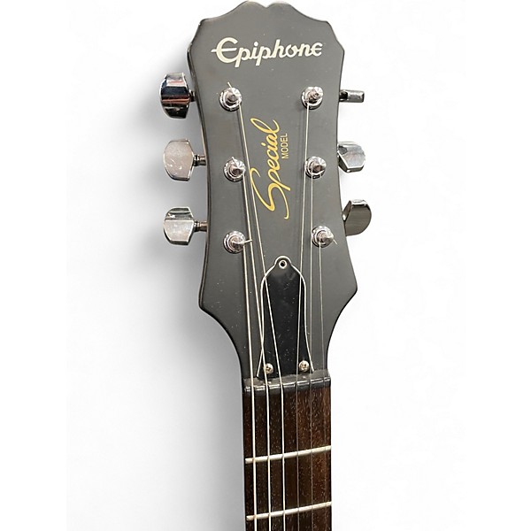 Used Epiphone Les Paul Special P90S Black Solid Body Electric Guitar