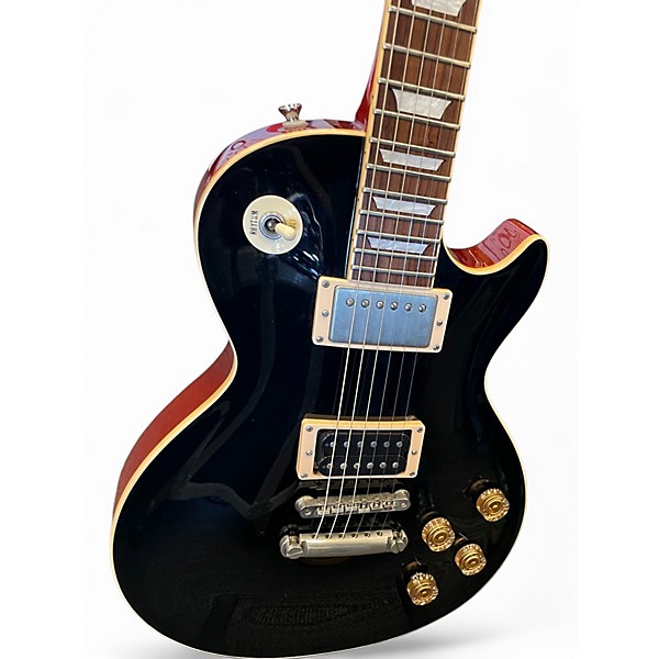 Used 2006 Edwards E-LP-92 Black Solid Body Electric Guitar