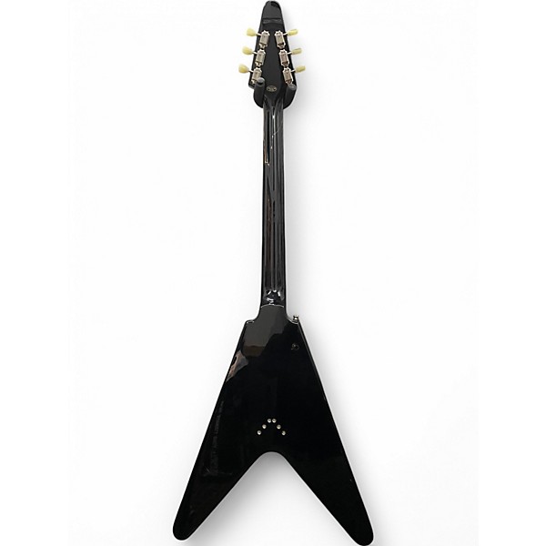 Used 2020s Epiphone 1958 Korina Flying V BLACK Solid Body Electric Guitar