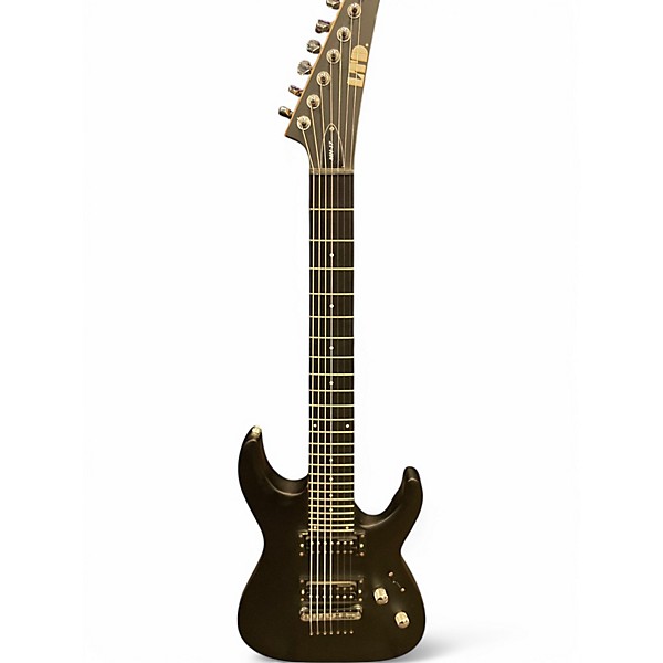 Used Ltd MH-17 Black Solid Body Electric Guitar