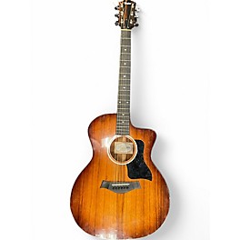Used Taylor 224CEKDLX SHADED EDGE BURST Acoustic Electric Guitar