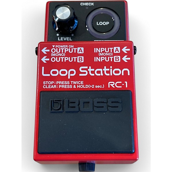 Used BOSS RC1 Loop Station Pedal