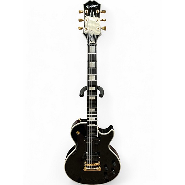 Used Epiphone les paul mkh origions custom Black Solid Body Electric Guitar