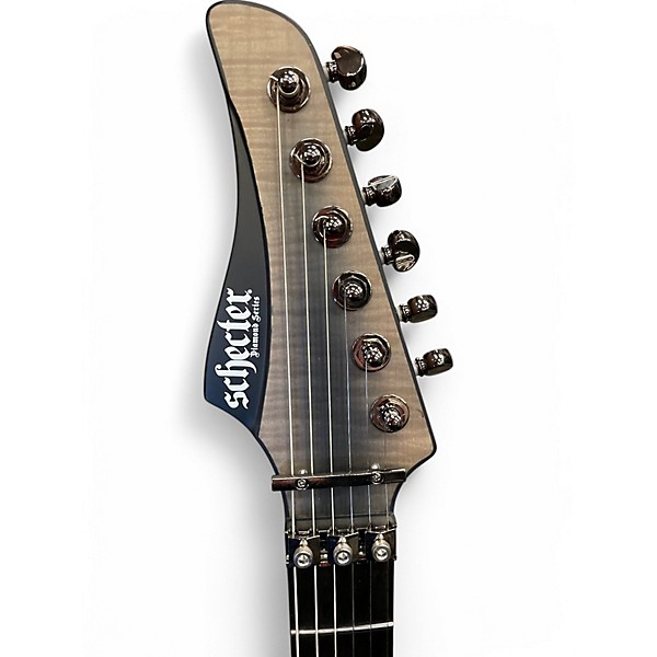 Used Schecter Guitar Research Mach 6  Fallout Burst  Solid Body Electric Guitar