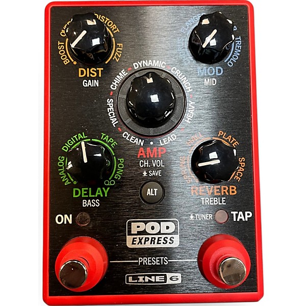 Used Line 6 Pocket Pod Express Amp Modeler Effect Processor
