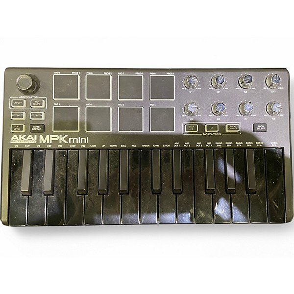 Used Akai Professional MPK Mini MIDI Controller,New Products : American Fashion Style Bags On Sale