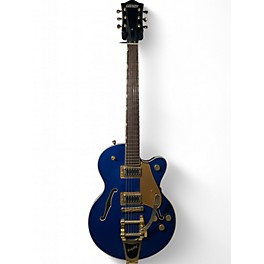 Used Gretsch g5655tg Blue Hollow Body Electric Guitar