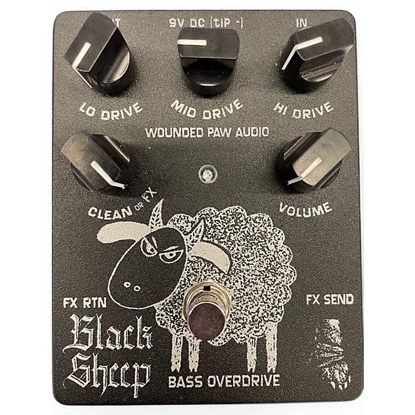 Used Wounded Paw Audio Black Sheep Overdrive Bass Effect Pedal,New Products : American Fashion Style Bags On Sale