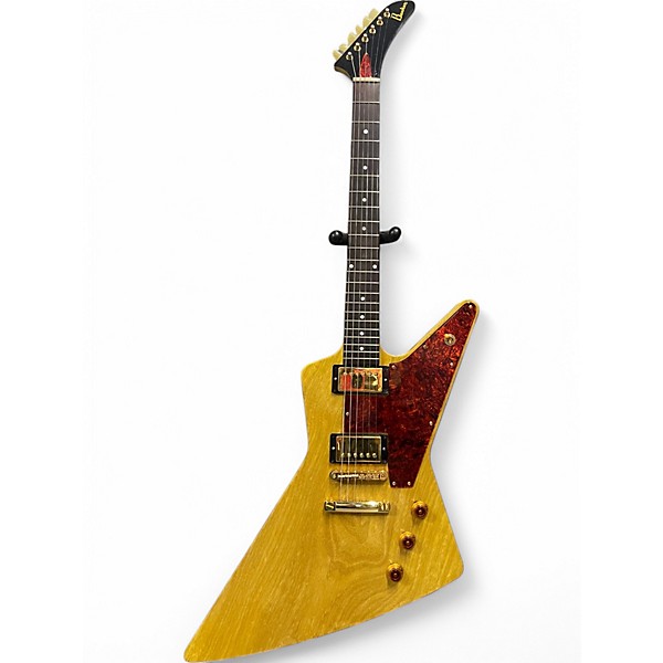 Used 2021 Banker 58 Excalibur Korina Light Aged Korina Solid Body Electric Guitar