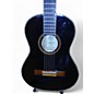 Used Ortega R221BK 3/4 SIZE Black Classical Acoustic Guitar