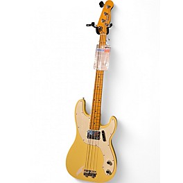 Used 2023 Fender VINTAGE II 70S TELECASTER BASS Vintage White Electric Bass Guitar