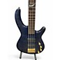 Used Dean EUROPEAN CUSTOM SELECT  BLUE Electric Bass Guitar