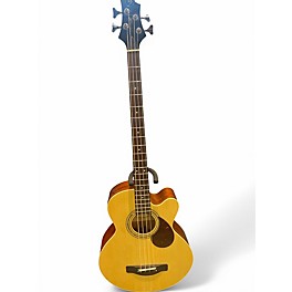 Used Greg Bennett Design by Samick AB-2 NATRUAL Acoustic Bass Guitar