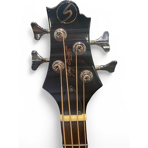 Used Greg Bennett Design by Samick AB-2 NATRUAL Acoustic Bass Guitar