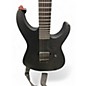 Used ESP black metal 6HT Black Solid Body Electric Guitar