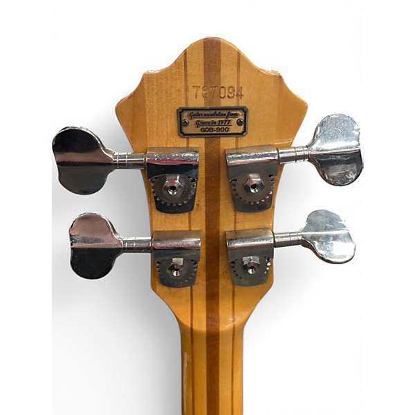 Vintage 1978 Greco gob900 Natural Electric Bass Guitar