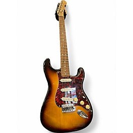 Used Squier Standard Stratocaster 2 Tone Sunburst Solid Body Electric Guitar