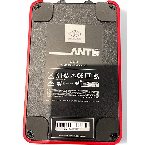 Used Universal Audio ANTI Effect Pedal