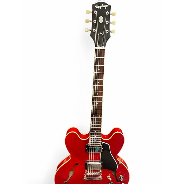 Used Epiphone ES355 RED Hollow Body Electric Guitar