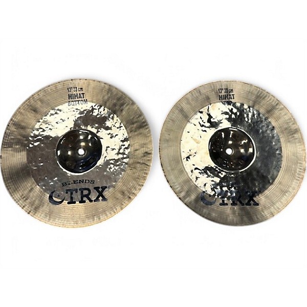Used TRX 13in Blends MDM/BRT Hi Hats Cymbal