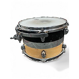 Used SJC Drums 3 Piece Custom Maple Tuxedo Drum Kit