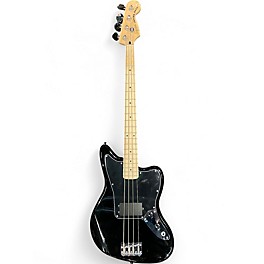 Used Squier AFFINITY JAGUAR BASS H Black Electric Bass Guitar