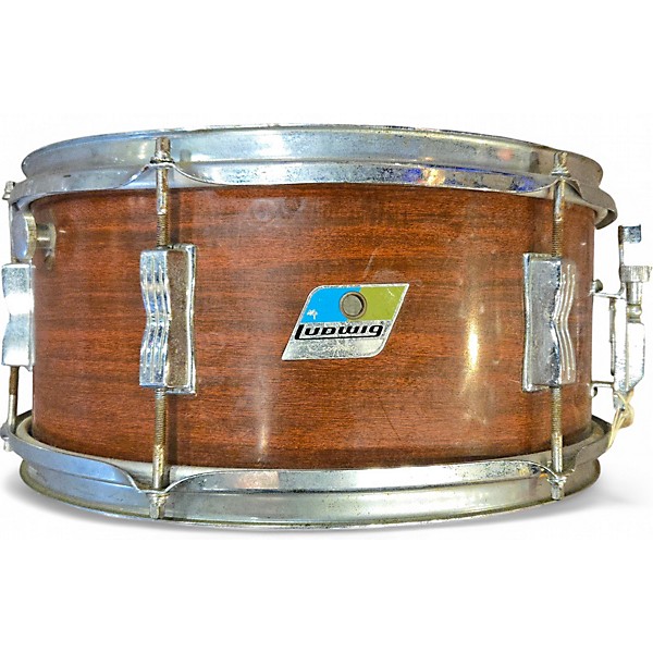 Vintage 1970s Ludwig 14in Auditorium Antique Red Drum