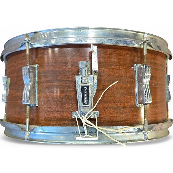 Vintage 1970s Ludwig 14in Auditorium Antique Red Drum