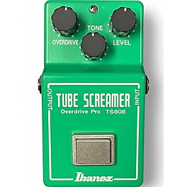 Used Ibanez TS808 Reissue Tube Screamer Distortion Effect Pedal