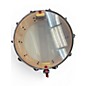 Used Pork Pie USA 6.5X14 10 PLY MAPLE / POPLAR SNARE WHITE MARINE PEARL Drum