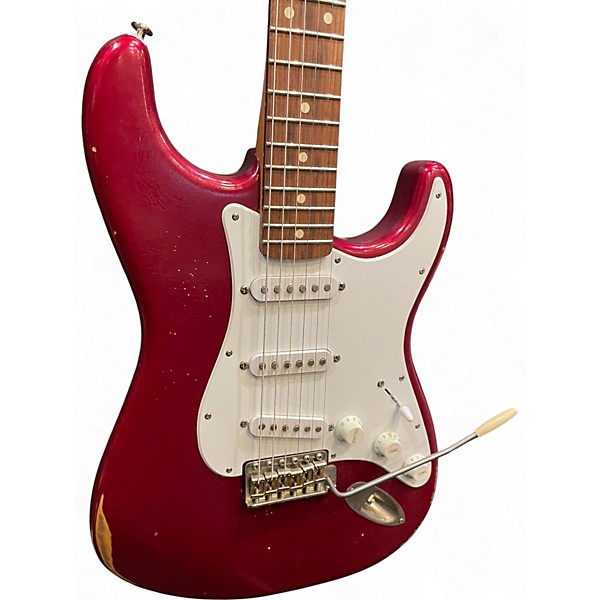 Used Fender Road Worn 1960S Stratocaster Candy Apple Red