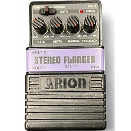 Used Arion SFL1 Stereo Flanger Effect Pedal