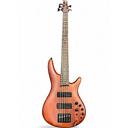 Used Ibanez SR505E Natural Electric Bass Guitar