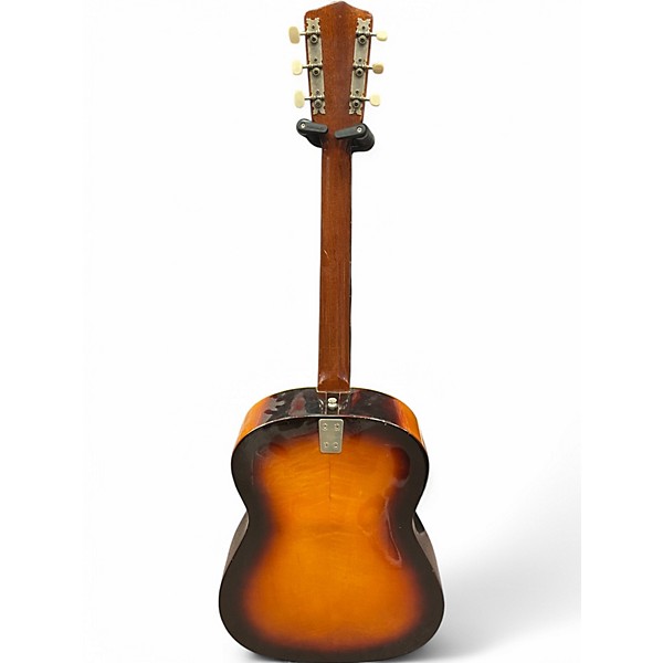 Vintage 1960s Framus 5/195 3 Color Sunburst Acoustic Guitar