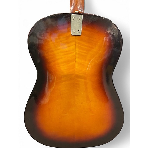 Vintage 1960s Framus 5/195 3 Color Sunburst Acoustic Guitar