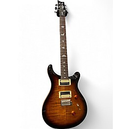 Used PRS SE Custom 24 BLACK GOLD BURST Solid Body Electric Guitar
