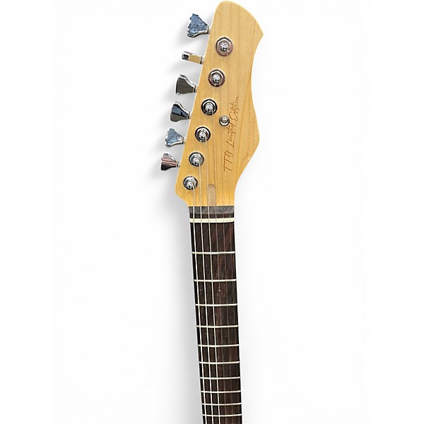 Used 2022 Ttg CHALLENGER Blue Solid Body Electric Guitar