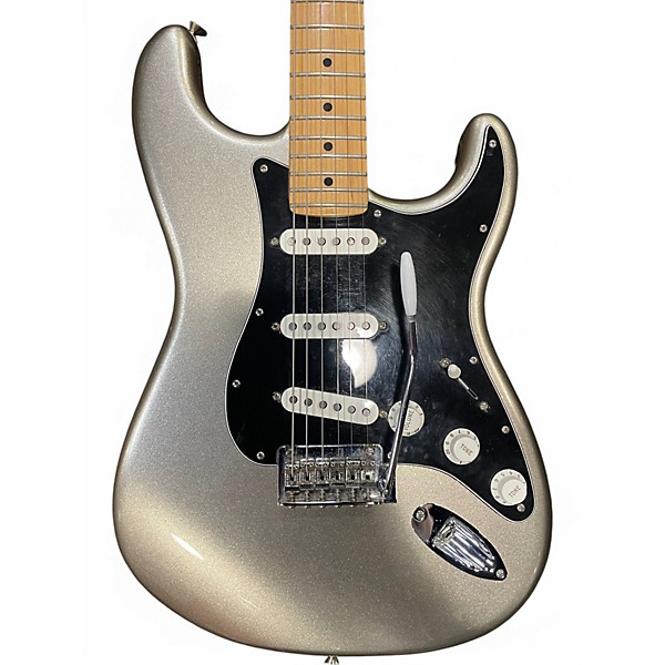Used Fender stratocaster 75th anniversary Silver Solid Body Electric Guitar