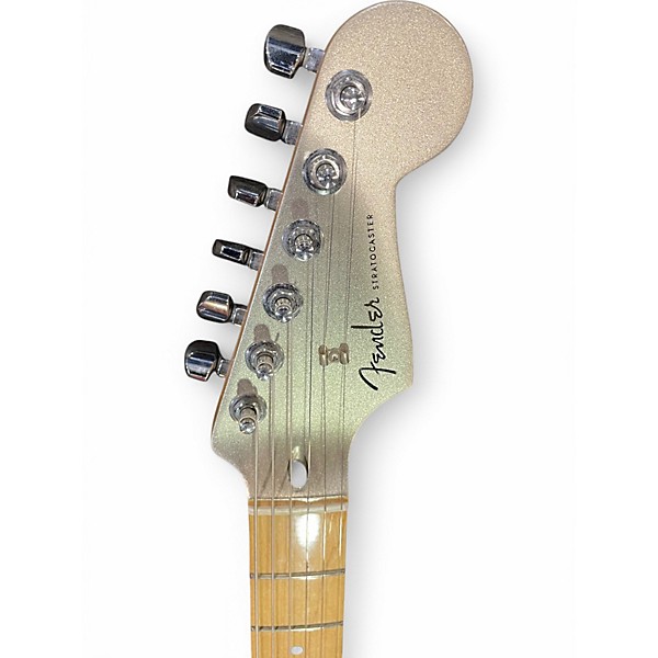 Used Fender stratocaster 75th anniversary Silver Solid Body Electric Guitar
