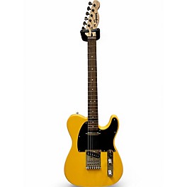 Used Squier Telecaster Butterscotch Blonde Solid Body Electric Guitar